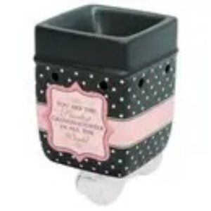 Stoneware Plug-In Oil/Tart Warmer for Granddaughter